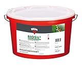 Keim 1250 Biosil Wandfarbe Silikatfarbe innen Innensilikat-Farbe 12,5 Liter, Weiß, 12.5 l (1er Pack)